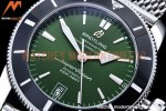 Breitling - Superocean Heritage II 42mm SS/SS Green GF A2824