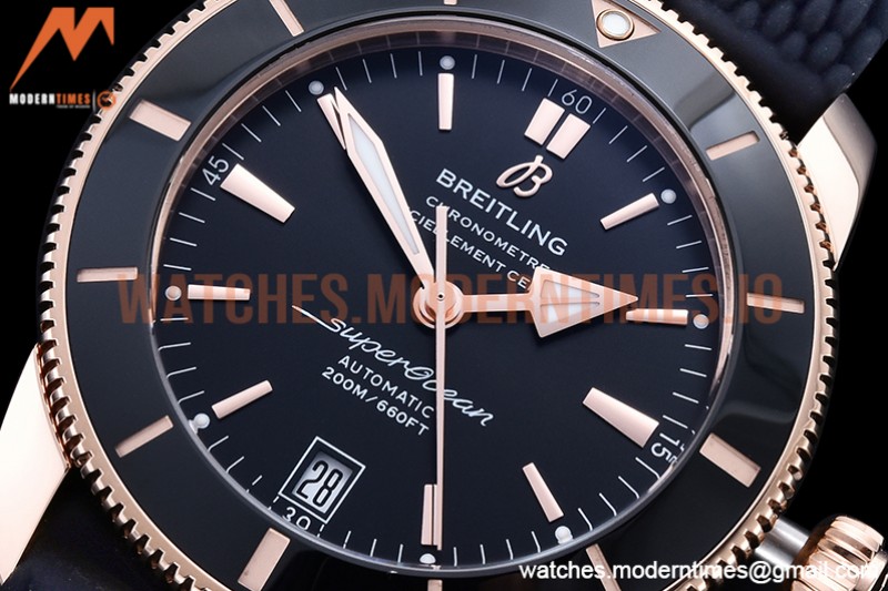 Breitling - Superocean Heritage II 42mm RG/RU Black GF A2824