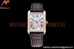 Cartier - Tank Solo Brn-C RG/LE White TWF Miyota 9015
