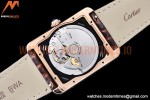 Cartier - Tank Solo Brn-C RG/LE White TWF Miyota 9015