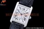 Cartier - Tank Solo Blk-C SS/LE White TWF Miyota 9015