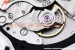 Cartier - Tank Solo Blk SS/LE White TWF Miyota 9015