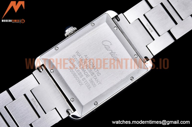 Cartier - Tank Solo SS/SS White TWF Miyota 9015