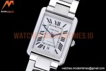 Cartier - Tank Solo SS/SS White TWF Miyota 9015