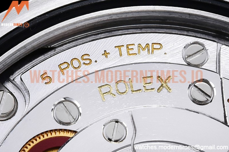 Rolex - DJ 36mm Jub Flt 904L RG/SS P-Grey/Dia VSF VS3235
