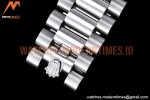 Rolex - DayDate 40mm Flt Dia SS/SS Black/Stk GSF A2836 Mod
