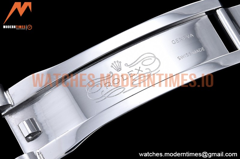 Rolex - DayDate 40mm Flt Dia SS/SS Black/Stk GSF A2836 Mod