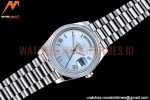 Rolex - DayDate 40mm Flt Dia SS/SS L-Blue/Rm GSF A2836 Mod
