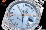 Rolex - DayDate 40mm Flt Dia SS/SS L-Blue/Rm GSF A2836 Mod