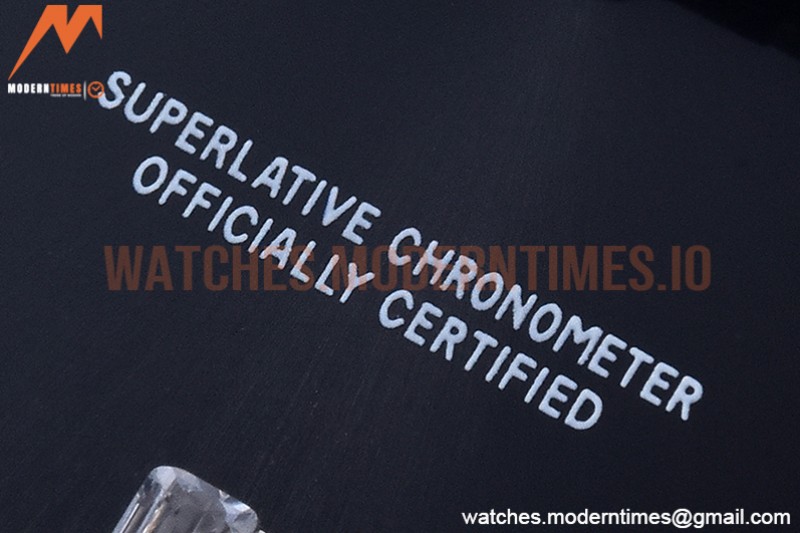 Rolex - DayDate 40mm Flt Dia SS/SS Blk/Dia GSF A2836 Mod