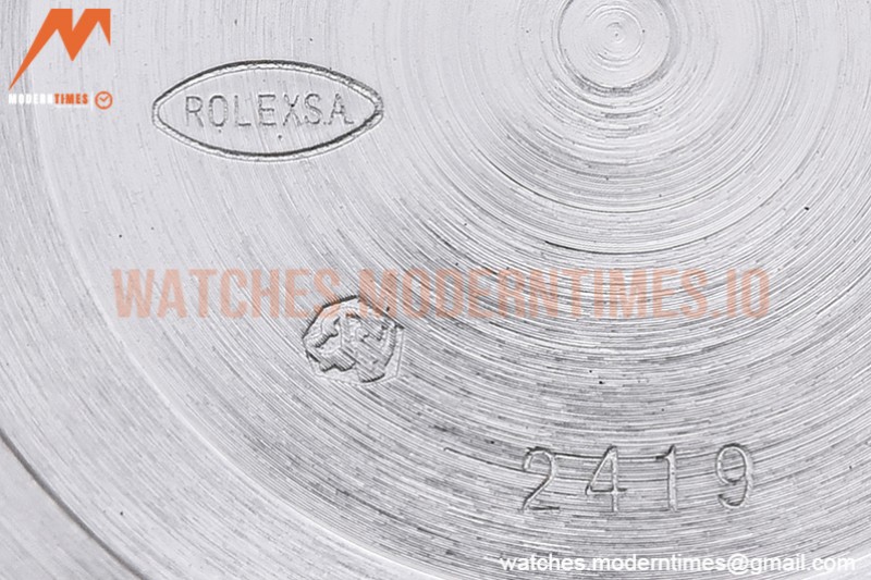 Rolex - DayDate 40mm Flt Dia SS/SS Silv/Dia GSF A2836 Mod