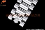 Rolex - DayDate 40mm Flt Dia SS/SS P-Met/Dia GSF A2836 Mod