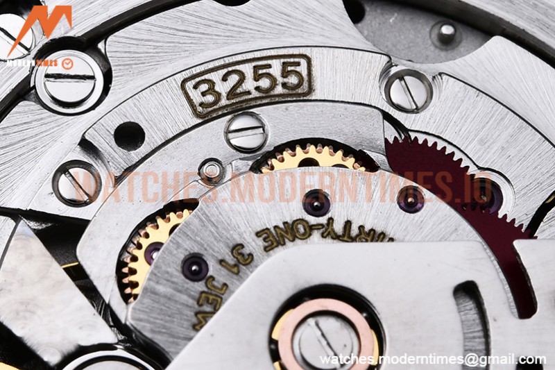 Rolex - DayDate 40mm Flt SS/SS Black/Stk GSF A2836 Mod