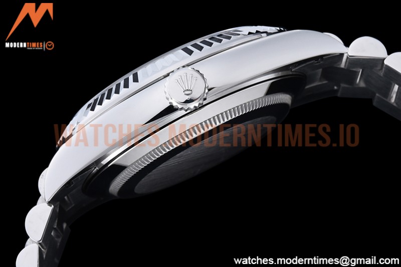 Rolex - DayDate 40mm Flt SS/SS White/Rm GSF A2836 Mod