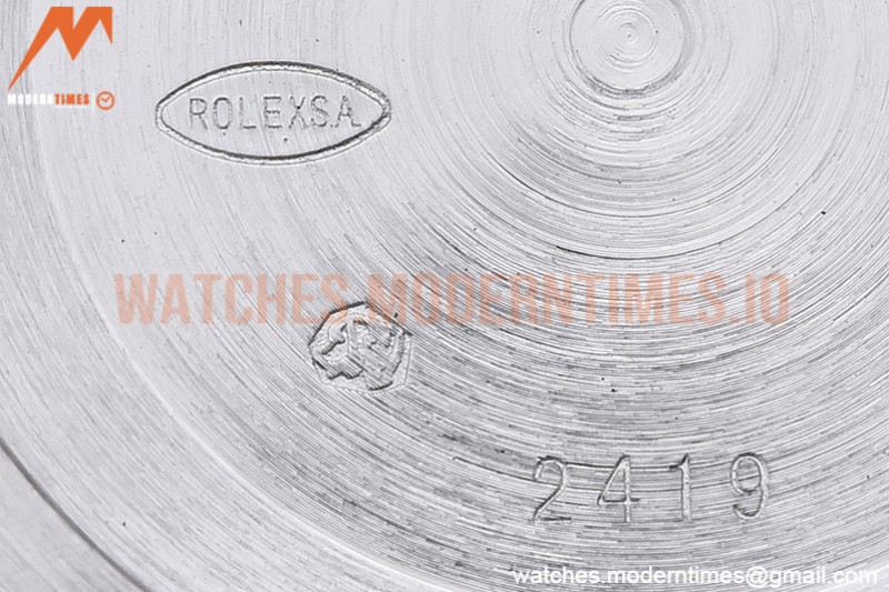 Rolex - DayDate 40mm Flt SS/SS Blue/Rm GSF A2836 Mod