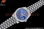 Rolex - DayDate 40mm Flt SS/SS Blue/Rm GSF A2836 Mod