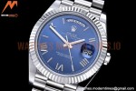 Rolex - DayDate 40mm Flt SS/SS Blue/Rm GSF A2836 Mod