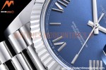 Rolex - DayDate 40mm Flt SS/SS Blue/Rm GSF A2836 Mod