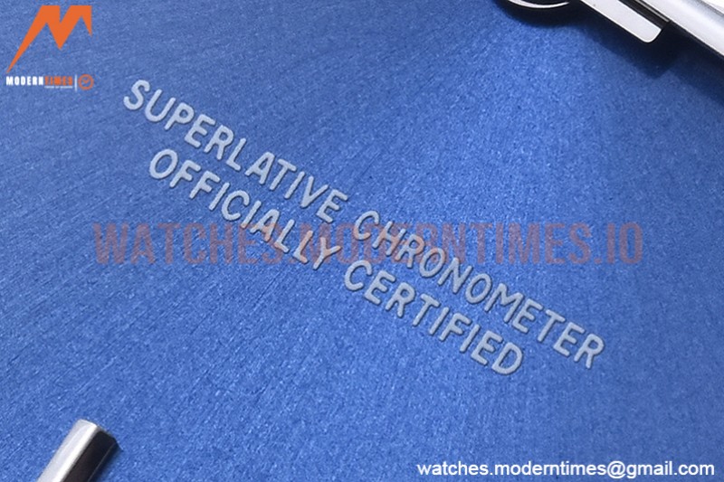 Rolex - DayDate 40mm Flt SS/SS Blue/Rm GSF A2836 Mod