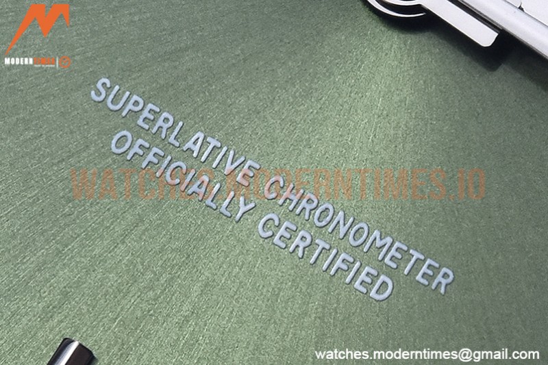 Rolex - DayDate 40mm Flt SS/SS Green/Rm GSF A2836 Mod