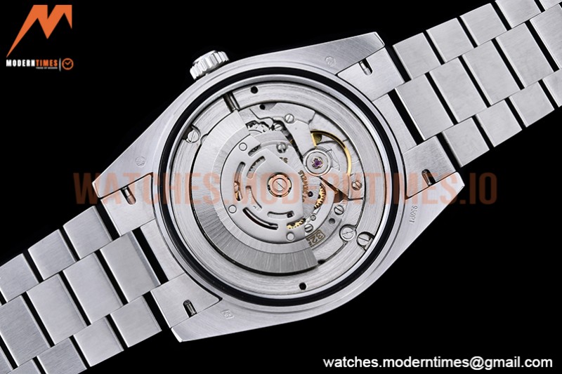Rolex - DayDate 40mm Flt SS/SS Silver/Dia GSF A2836 Mod