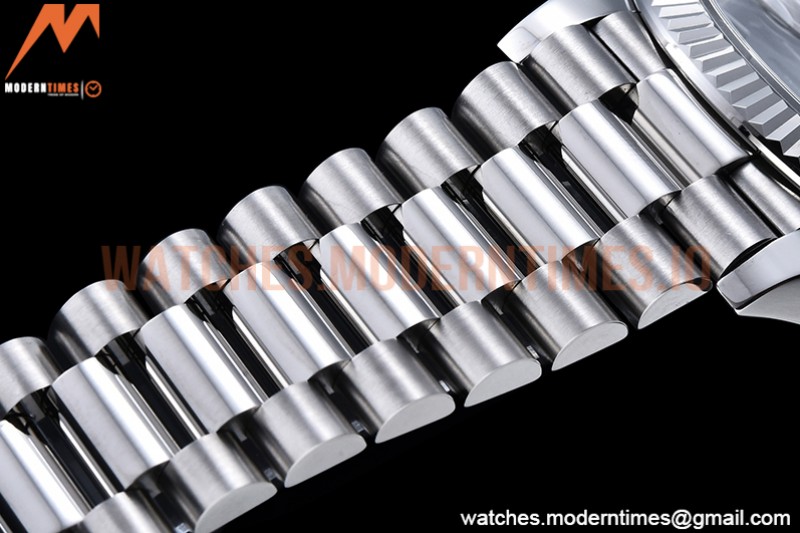 Rolex - DayDate 40mm Flt SS/SS Met/Dia GSF A2836 Mod