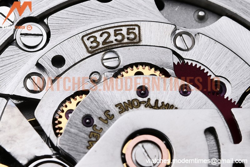 Rolex - DayDate 40mm Dia SS/SS Grey/Stk GSF A2836 Mod