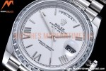 Rolex - DayDate 40mm Dia SS/SS Wht/Rm GSF A2836 Mod