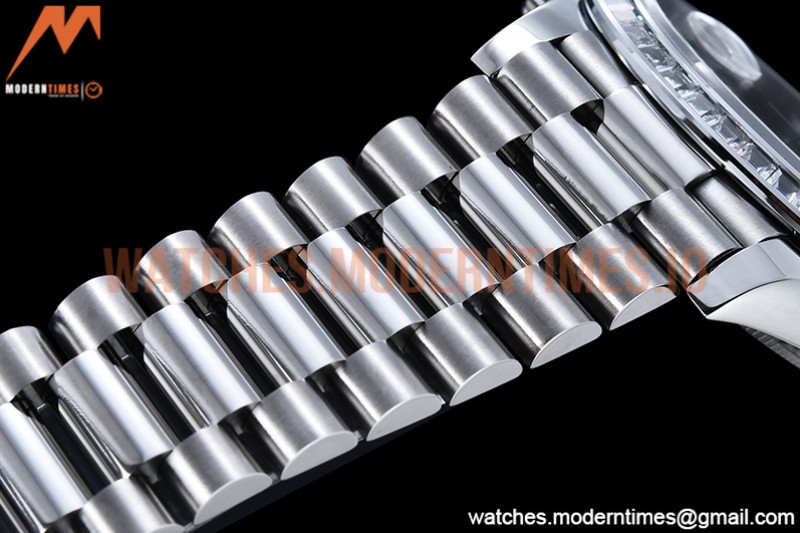 Rolex - DayDate 40mm Dia SS/SS L-Blue/Rm GSF A2836 Mod