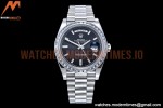Rolex - DayDate 40mm Dia SS/SS Blk/Dia GSF A2836 Mod