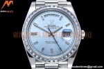 Rolex - DayDate 40mm Dia SS/SS L-Blue/Dia GSF A2836 Mod