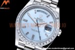 Rolex - DayDate 40mm Dia SS/SS L-Blue/Dia GSF A2836 Mod