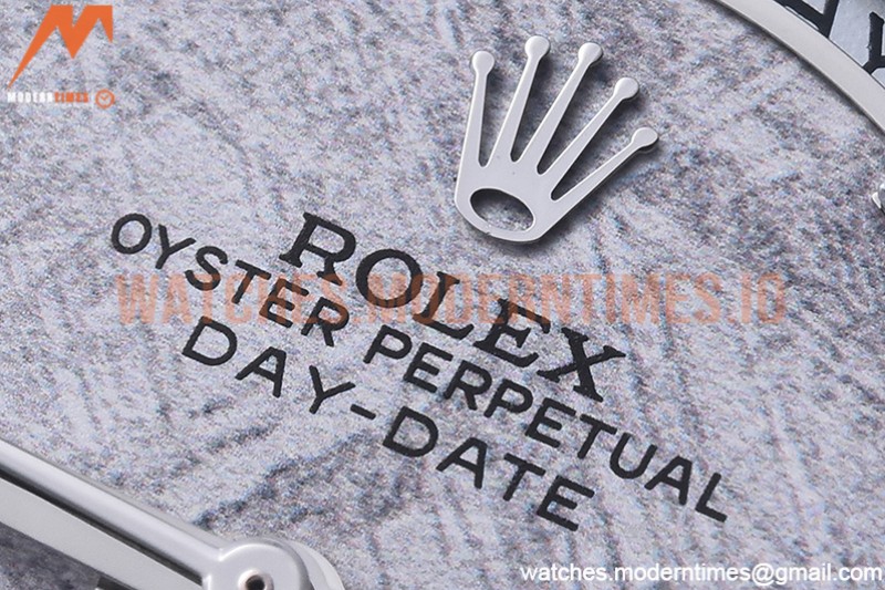 Rolex - DayDate 40mm Dia SS/SS P-Met/Dia GSF A2836 Mod