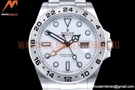 Rolex - Explorer II 226570 904L SS/SS Wht JVS VR3285 CHS
