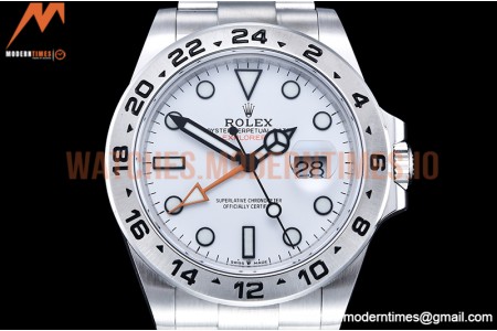 Rolex - Explorer II 226570 904L SS/SS Wht JVS VR3285 CHS