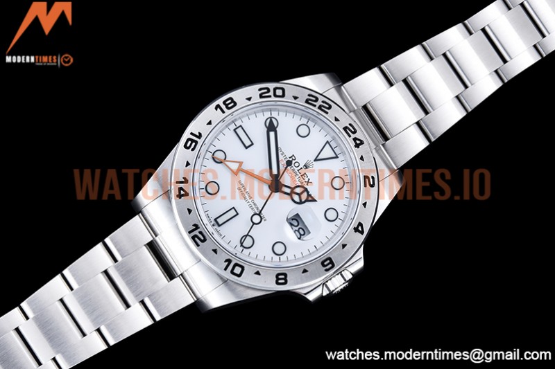 Rolex - Explorer II 226570 904L SS/SS Wht JVS VR3285 CHS