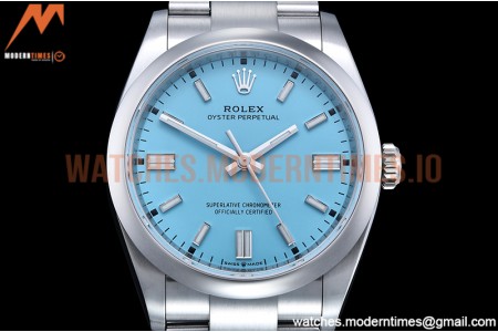 Rolex - Oyster Pert 36mm 904 126000 SS/SS Tiff Blue VSF VS3235