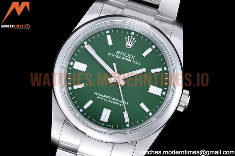 Rolex - Oyster Pert 36mm 904 126000 SS/SS Green GMF V2 VR3230