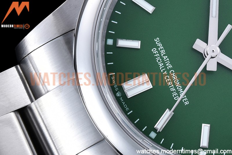 Rolex - Oyster Pert 36mm 904 126000 SS/SS Green GMF V2 VR3230