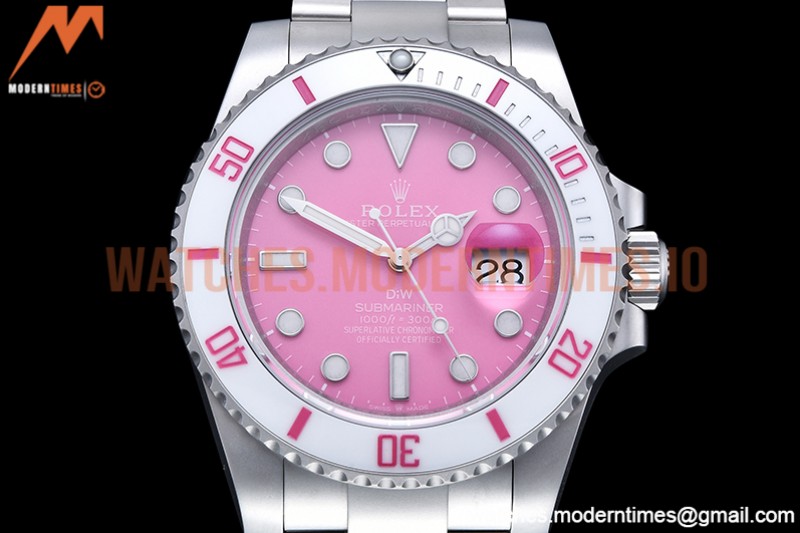 Rolex - Submariner DIW Parakeet Fuchsia SS/SS VSF VS3135