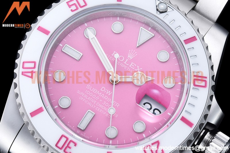 Rolex - Submariner DIW Parakeet Fuchsia SS/SS VSF VS3135