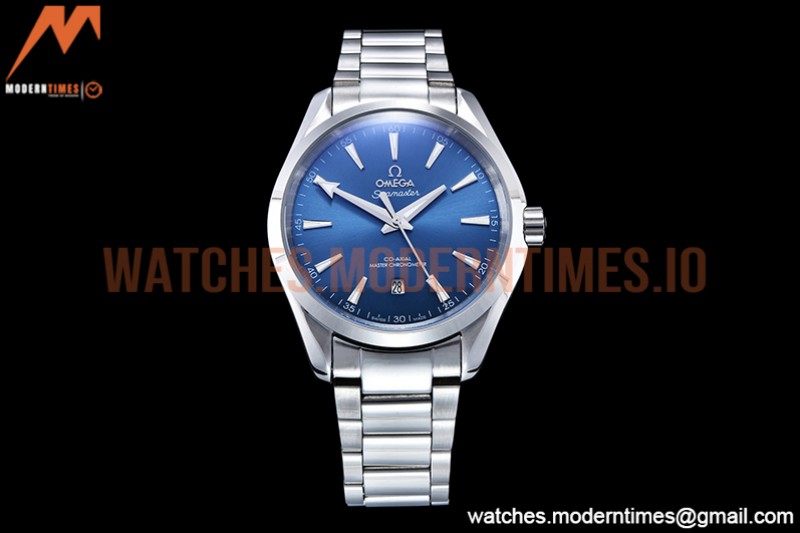 Omega - Aqua Terra Shades SS/SS Blue A8F A2813