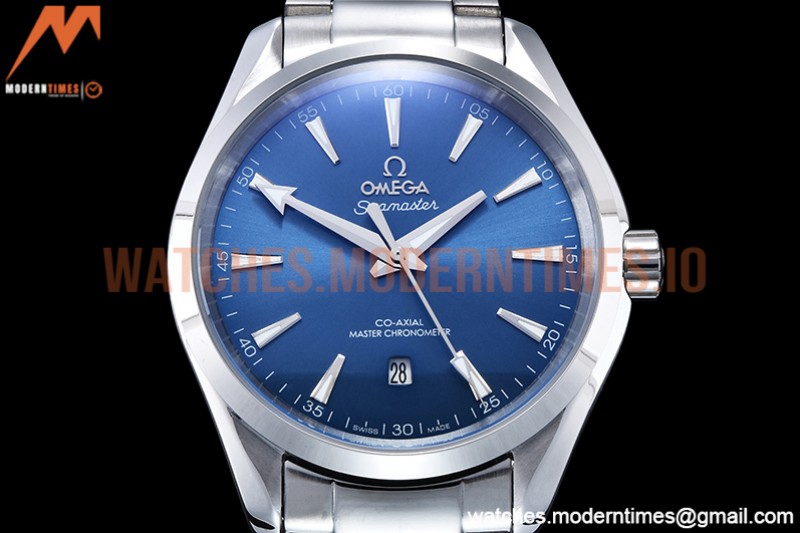 Omega - Aqua Terra Shades SS/SS Blue A8F A2813