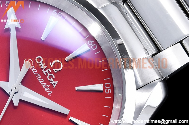 Omega - Aqua Terra Shades SS/SS Red A8F A2813