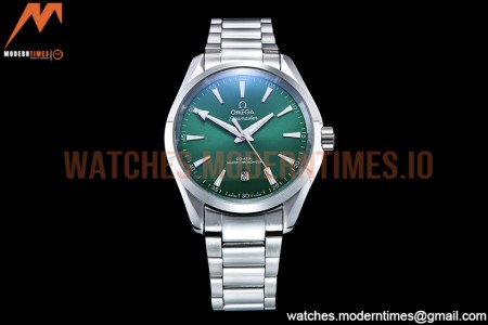 Omega - Aqua Terra Shades SS/SS Green A8F A2813