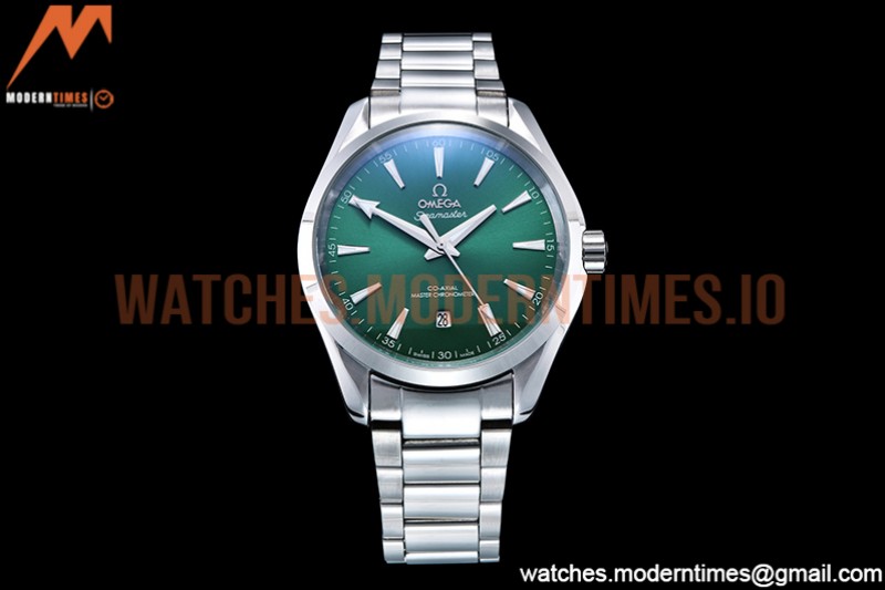 Omega - Aqua Terra Shades SS/SS Green A8F A2813