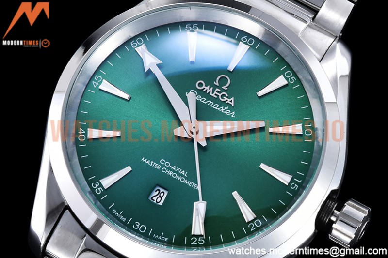Omega - Aqua Terra Shades SS/SS Green A8F A2813