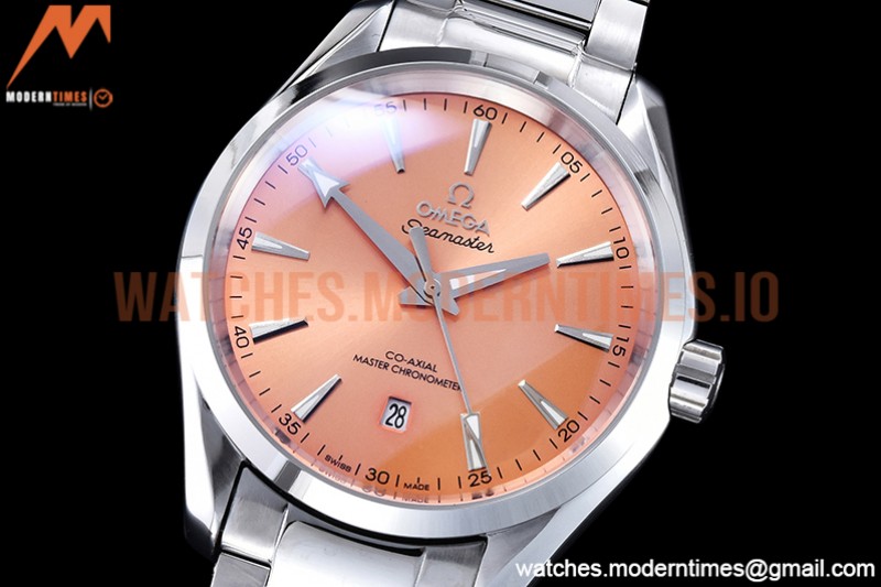 Omega - Aqua Terra Shades SS/SS Orange A8F A2813