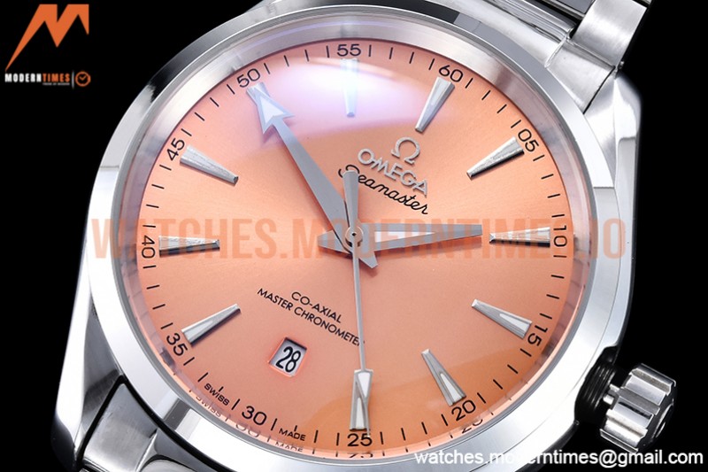 Omega - Aqua Terra Shades SS/SS Orange A8F A2813