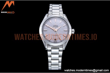 Omega - Aqua Terra Shades 34mm SS/SS P-Grey/RG A8F A2813